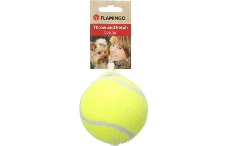 Flamingo Speelgoed Smash Tennisbal Geel