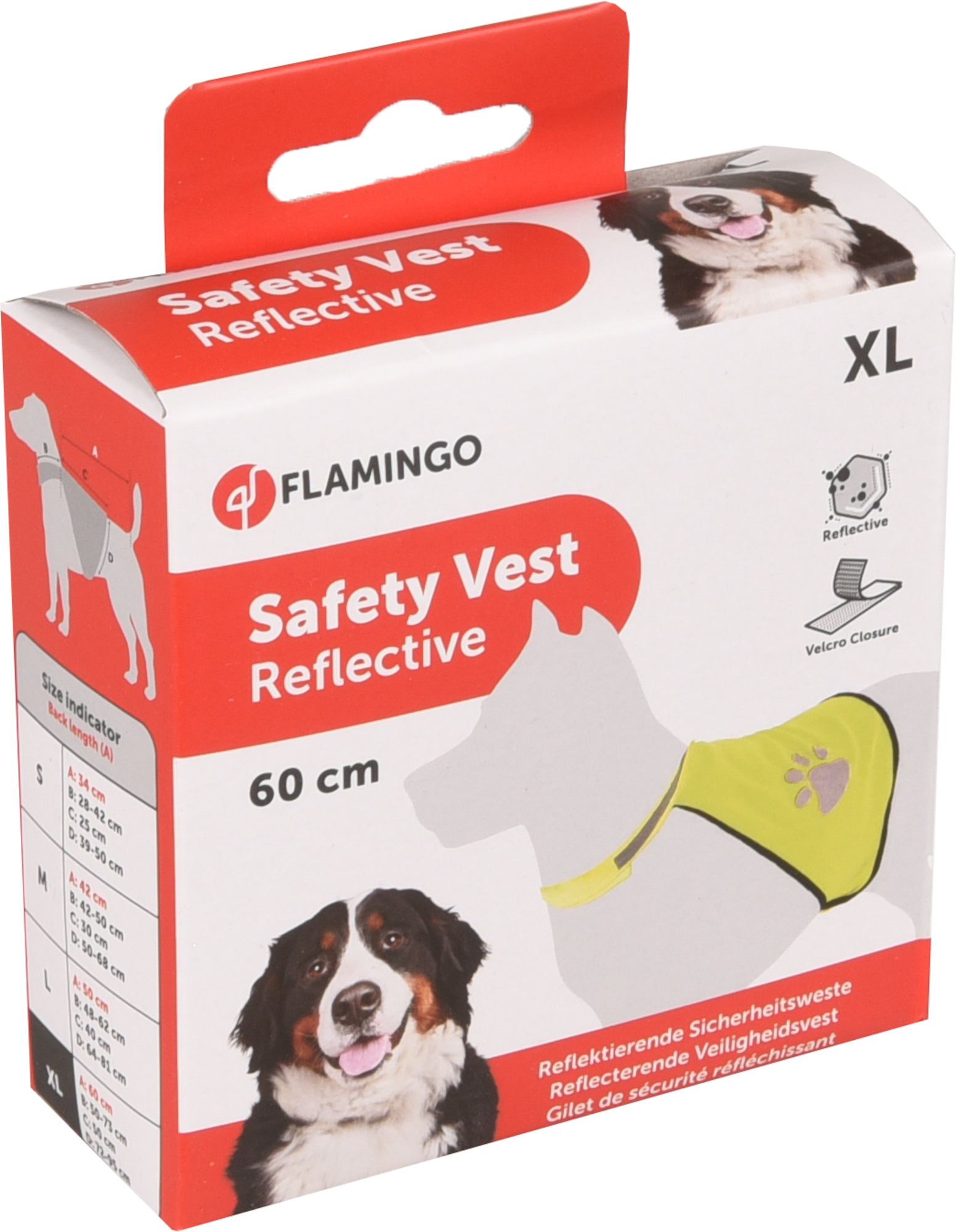 Flamingo Safety vest Refi Fluo yellow