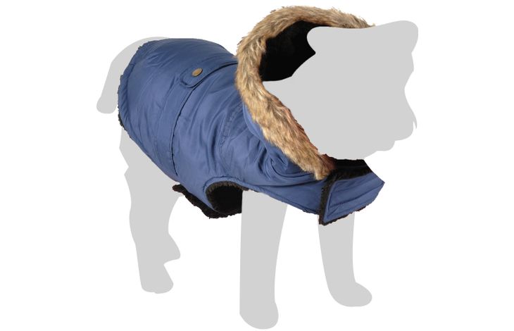 Flamingo Winterjas Sabi Blauw