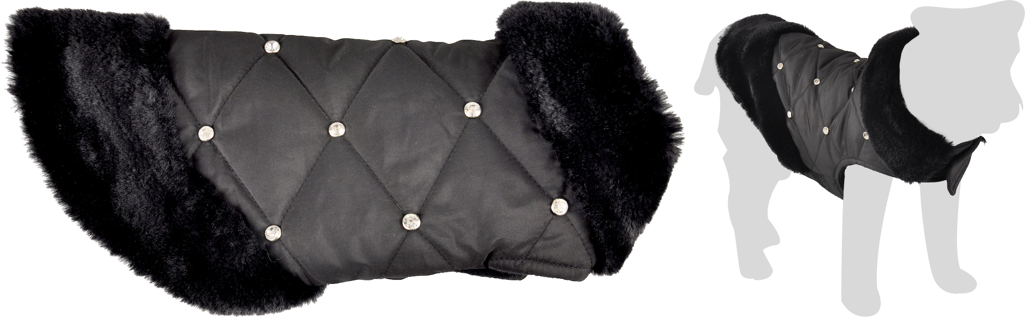 Flamingo Coat Coco Black