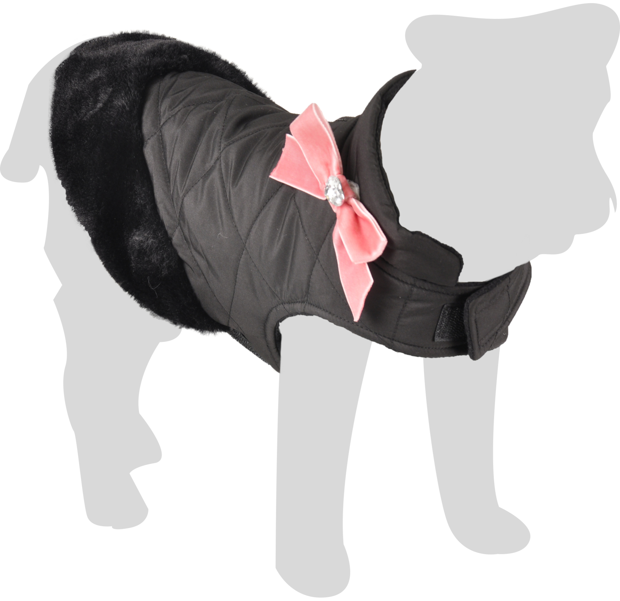 Flamingo Coat Lolita Black