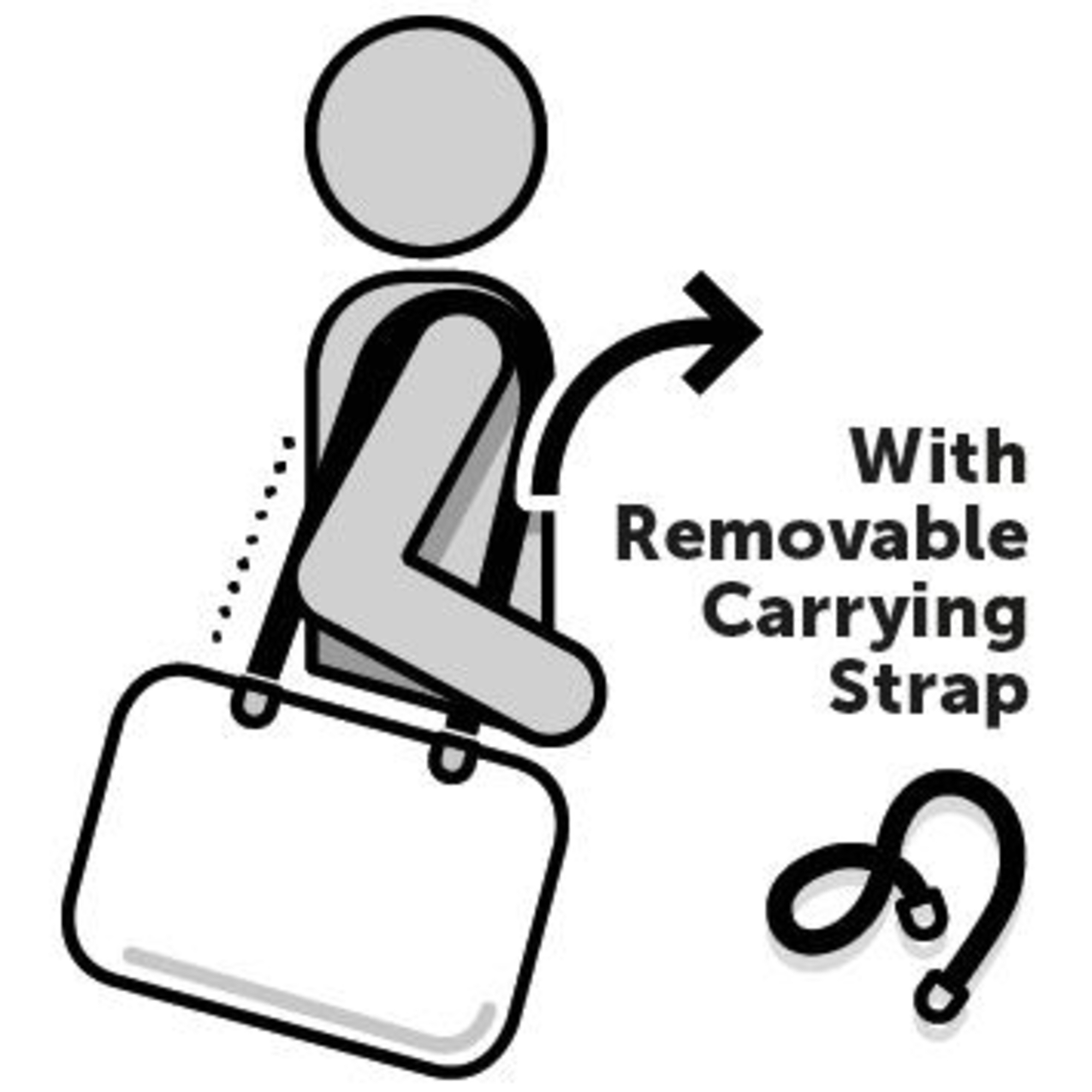 Flamingo Carrying bag Louisa Grey