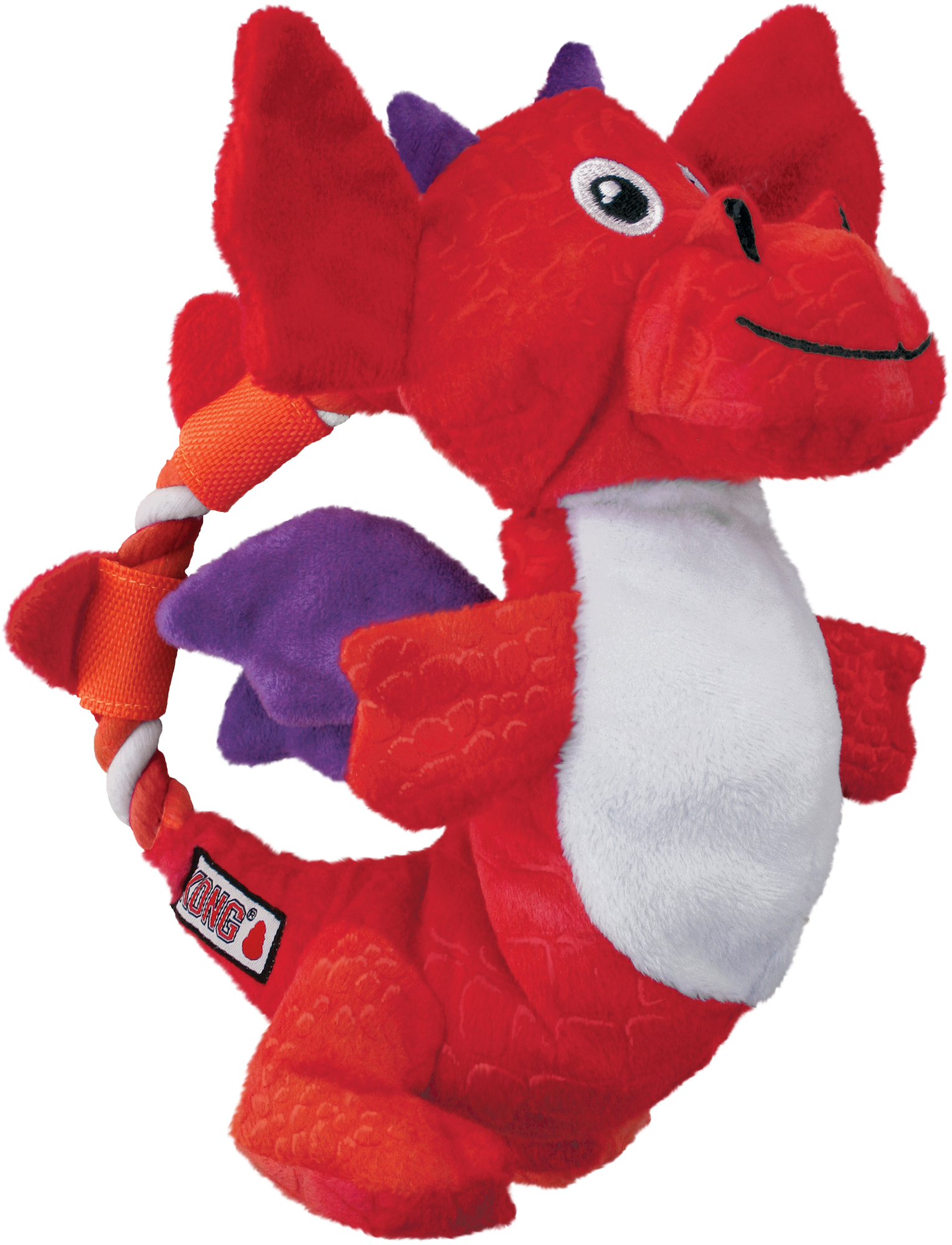 Kong® Kong® Toy Knots Dragon with rope Multiple colours