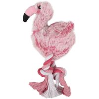 Flamingo Jouet Andes Flamant avec corde Rose