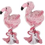 Toy Andes Flamingo with rope Pink