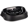 Eetpot Slow feeder Exqi Ovaal Zwart