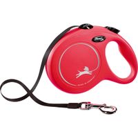 Flexi Flexi Guinzaglio retrattile Classic Fettuccia Rosso