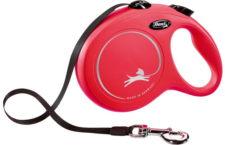 Flexi Flexi Guinzaglio retrattile Classic Fettuccia Rosso