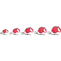 Flexi Flexi Guinzaglio retrattile Classic Fettuccia Rosso