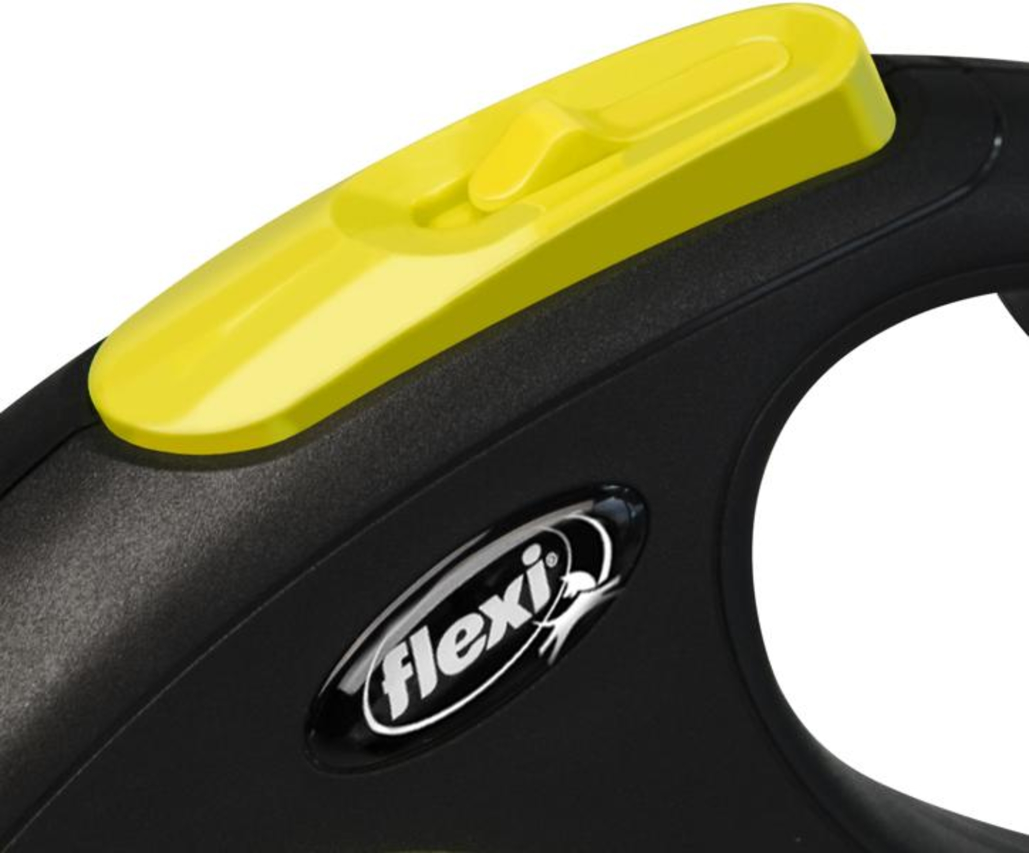 Flexi Flexi Correa enrollable New Neon Cinta Amarillo fluo