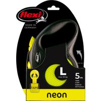 Flexi Flexi Rollijn New Neon Band Fluo geel