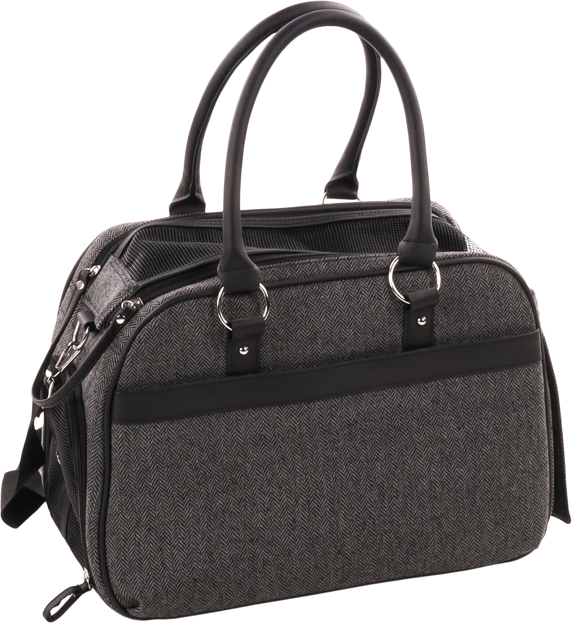 Flamingo Carrying bag Justine Dark grey