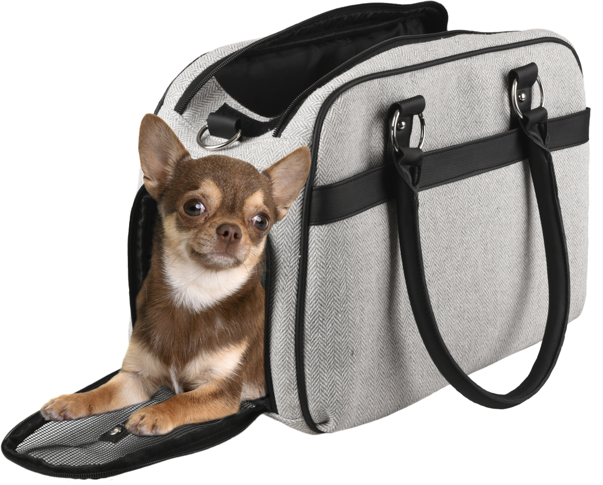 Flamingo Carrying bag Justine Light grey