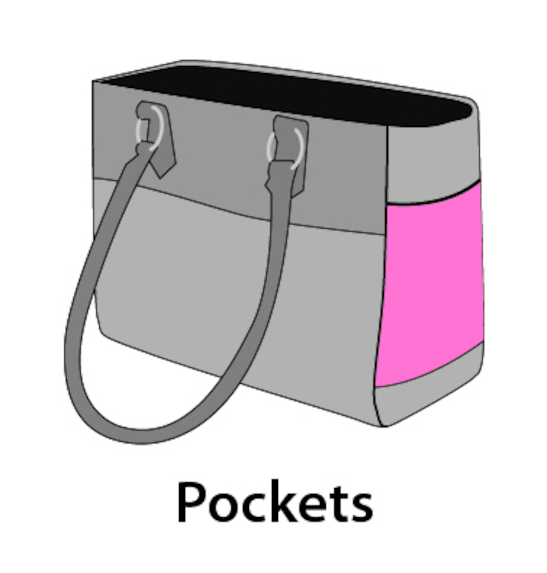 Flamingo Carrying bag Lior Grey