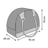 Flamingo Draagtas Chloe 1 Bruin