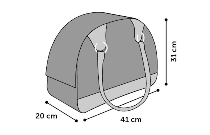 Flamingo Draagtas Chloe 1 Bruin