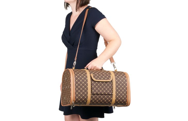 Flamingo Bolso de transporte Chloe 2 Marrón