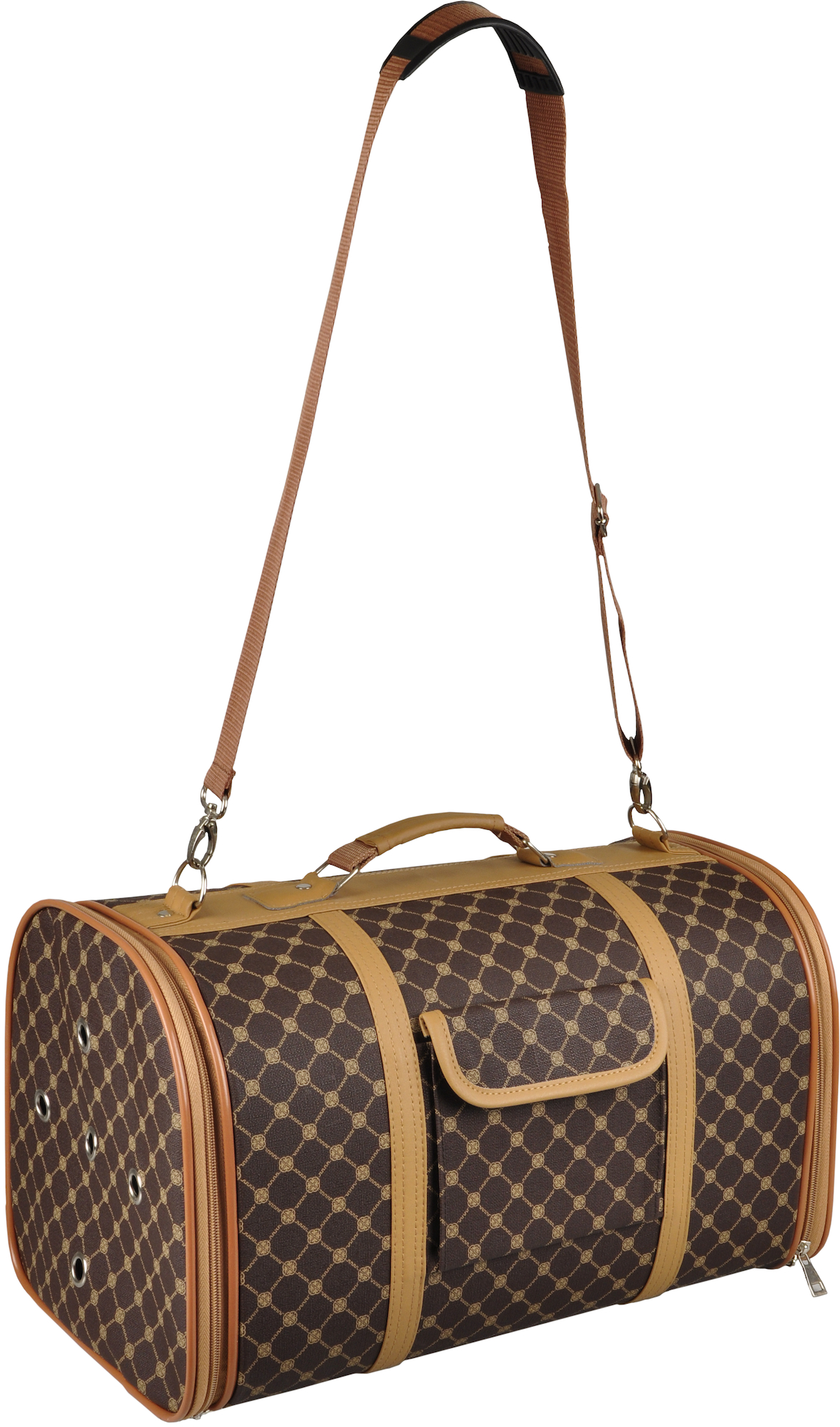 Flamingo Bolso de transporte Chloe 2 Marrón