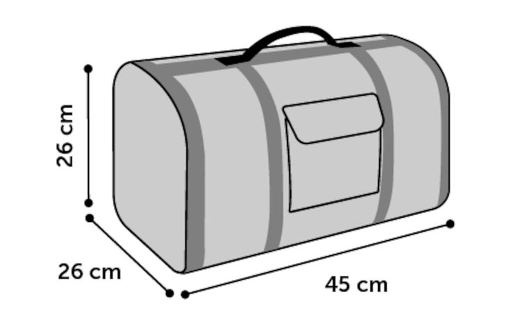 Flamingo Bolso de transporte Chloe 2 Marrón