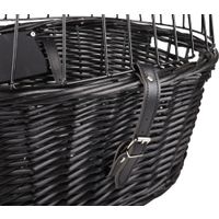 Flamingo Bicycle basket Canna Black