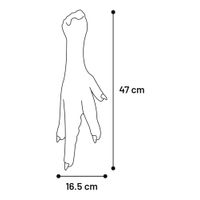 Flamingo Speelgoed Nika Kippenpoot Oranje