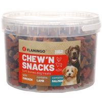 Flamingo Chew'n Snack Koekje Lam & met rund & vis Meerkleurig