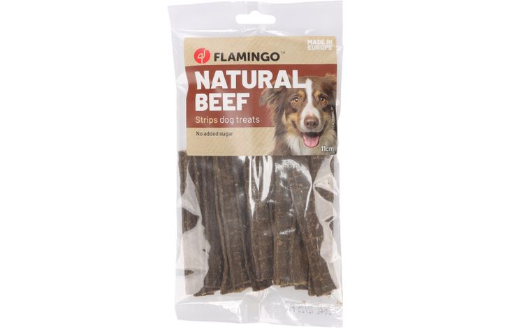 Flamingo Snacks Nature Strips with Beef