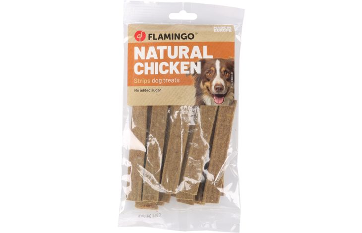 Flamingo Snacks Nature Strisce con Pollo