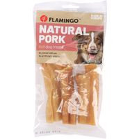 Flamingo Snack Nature Varkenshuid Rol