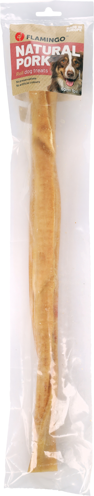 Flamingo Snacks Nature Pig skin Roll