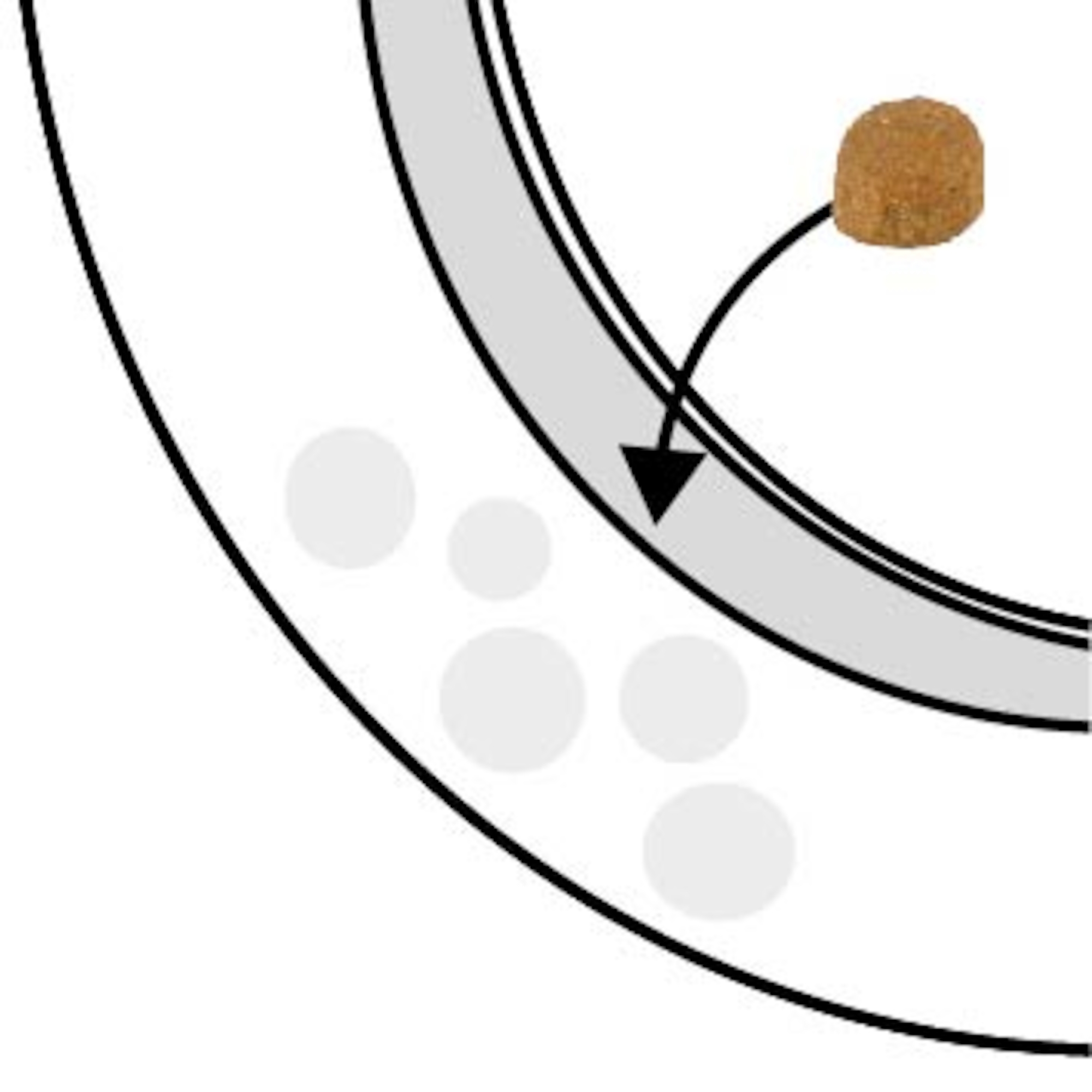 Flamingo Toy Crystal Ring Blue