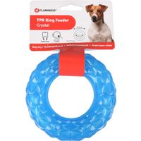 Flamingo Toy Crystal Ring Blue