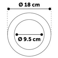 Flamingo Toy Crystal Ring Blue