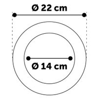 Flamingo Toy Crystal Ring Blue