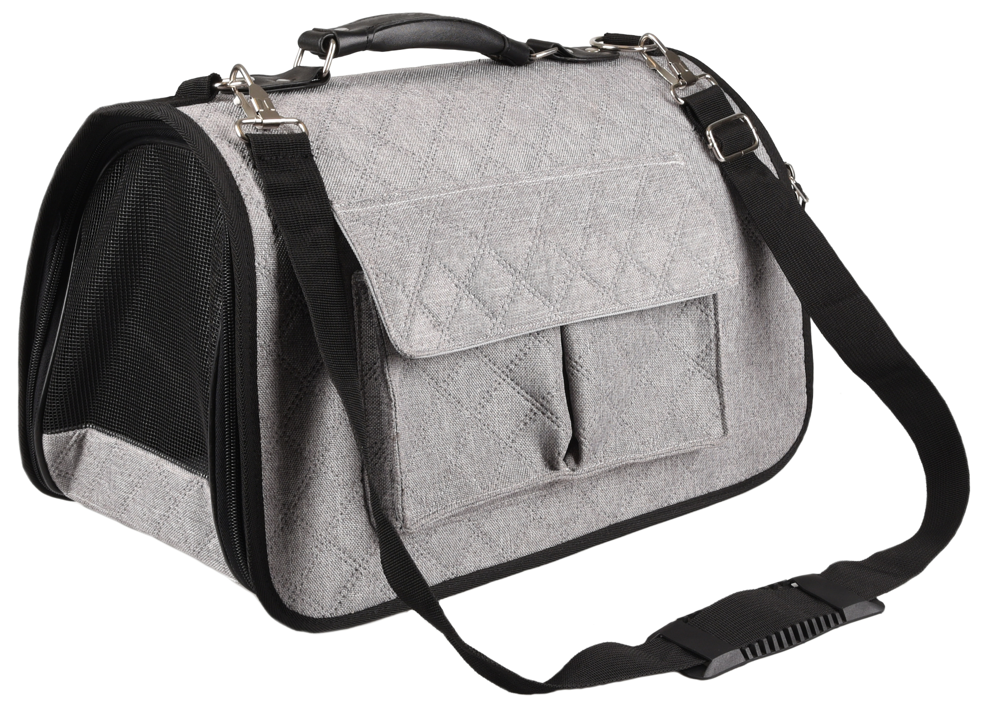 Flamingo Draagtas Amy Grijs