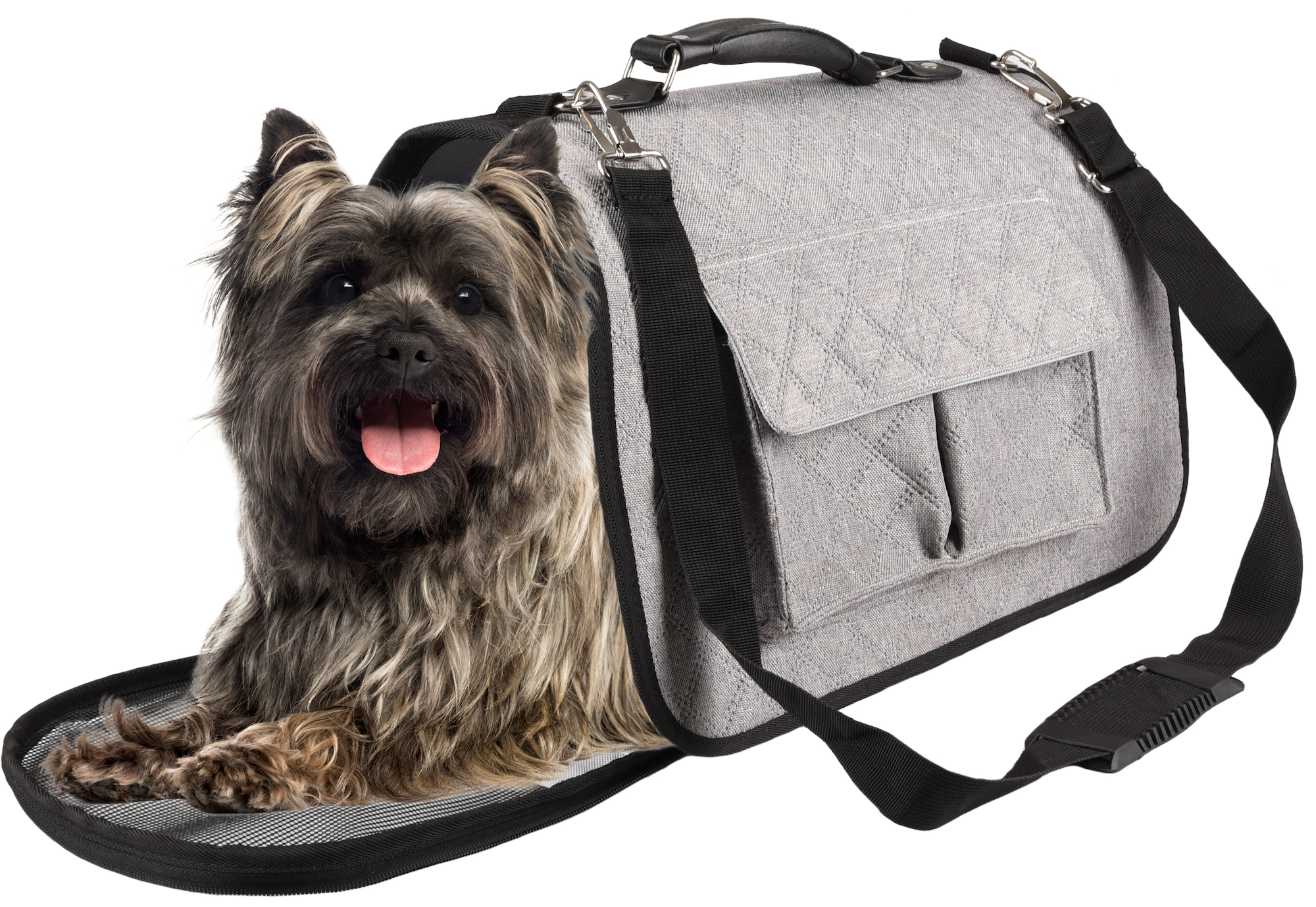 Flamingo Draagtas Amy Grijs