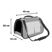 Flamingo Draagtas Amy Grijs