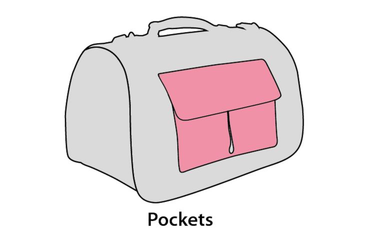 Flamingo Draagtas Amy Grijs