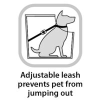 Flamingo Draagtas Amy Grijs