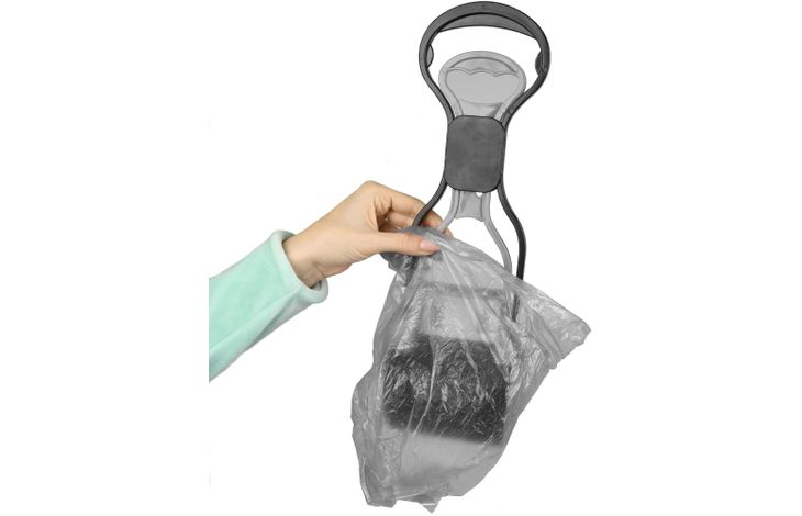 Flamingo Poop scoop Easy Scoop Grey & Black