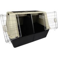 Flamingo Transportkooi Tripper Donkergrijs
