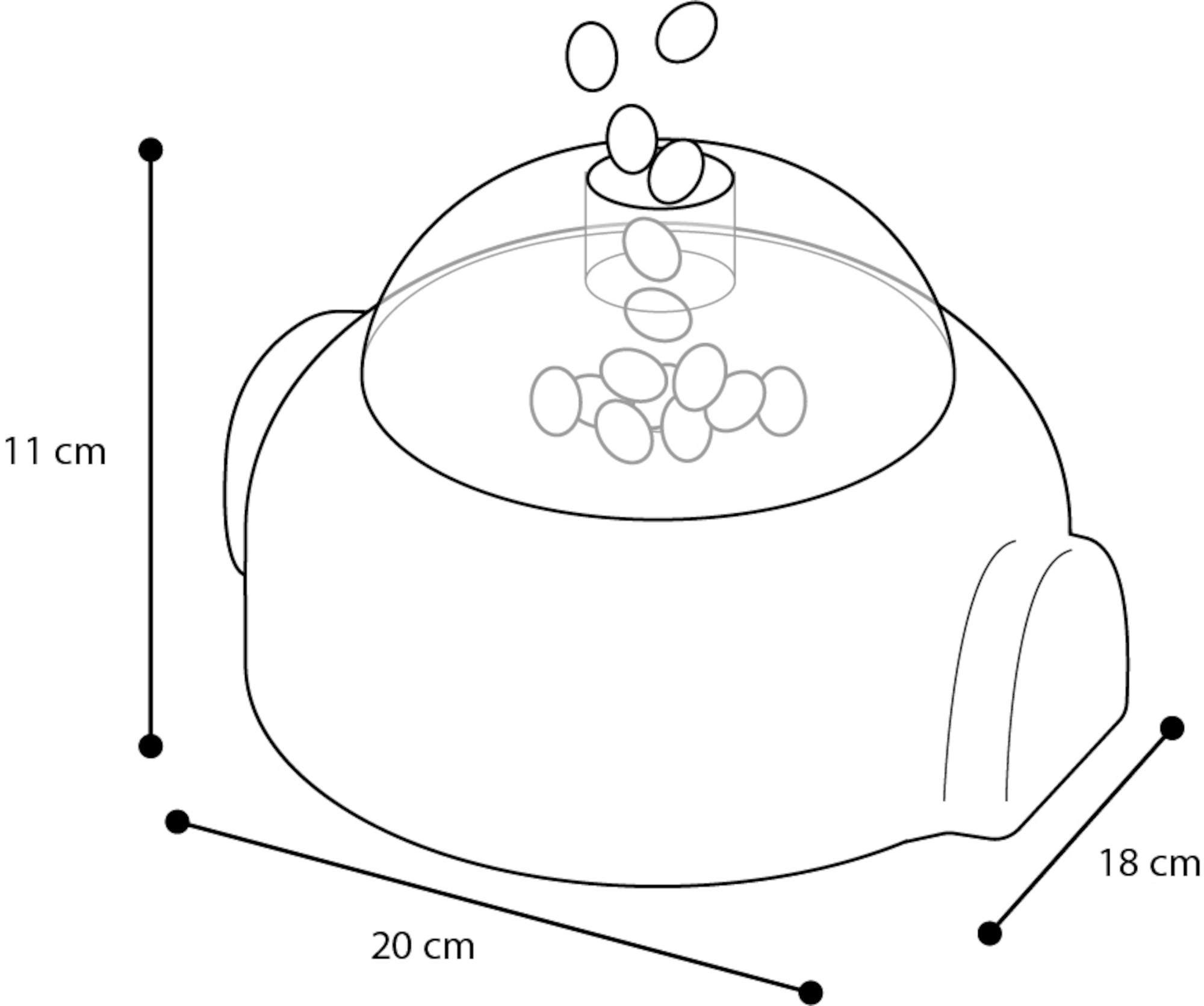 Flamingo Toy Poppy  White