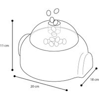 Flamingo Toy Poppy  White