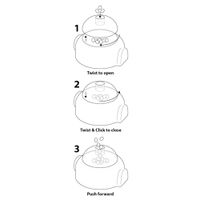 Flamingo Toy Poppy  White