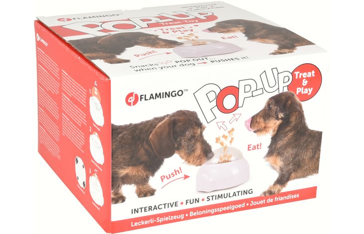 Flamingo Toy Poppy  White