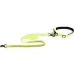  Jogging leash with waist belt  Diran Fluo yellow