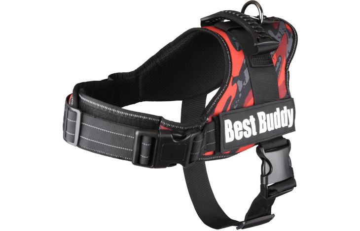 Flamingo Harness Pluto Red camouflage