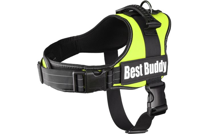 Flamingo Harnas Pluto Fluo groen