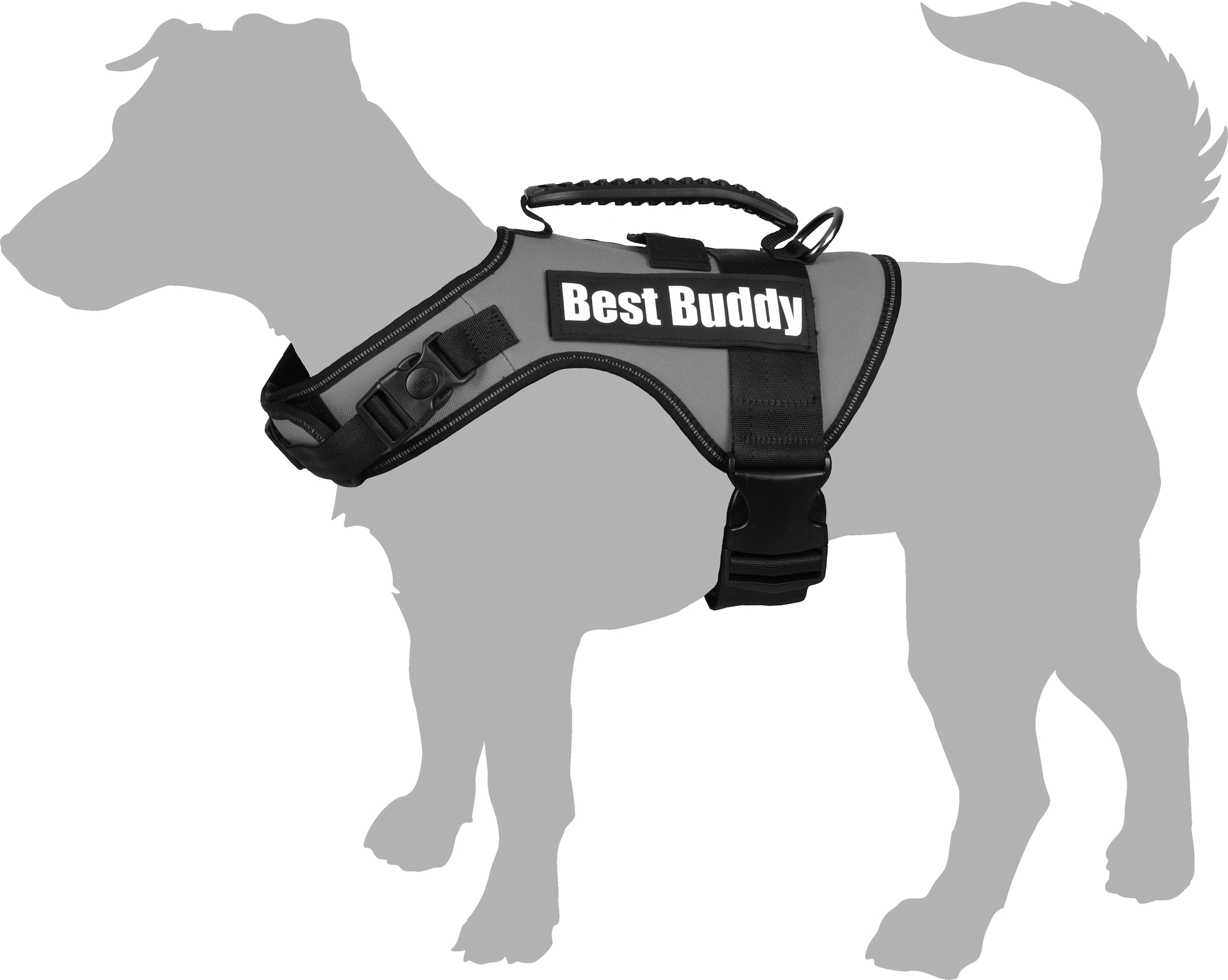 Flamingo Harness Uranus Blue grid