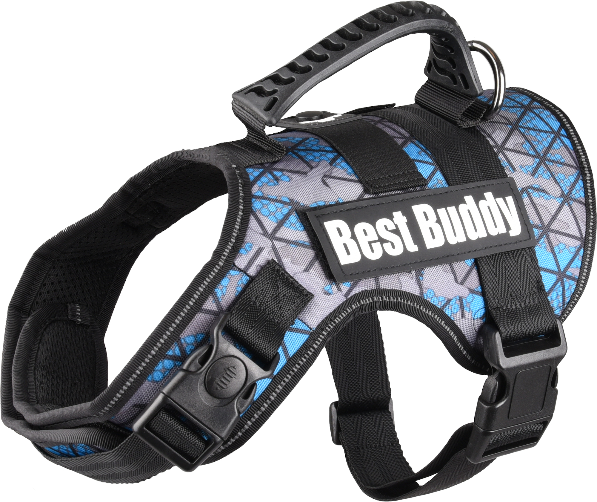 Flamingo Harness Uranus Blue grid